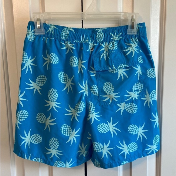 Tom & Teddy Blue Pineapple Swim Shorts - Picture 5 of 5
